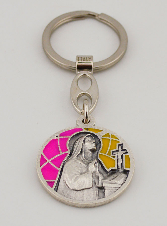 Portachiavi Smaltato Santa Rita (pic 2)