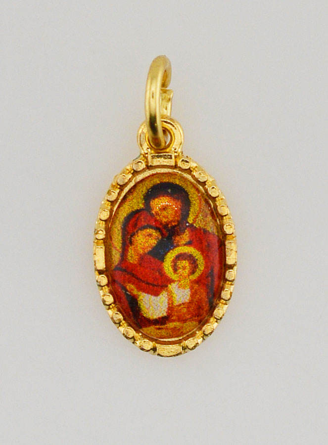 Medaglia Con Bordo 15 mm - Sacra Famiglia (pic 1)