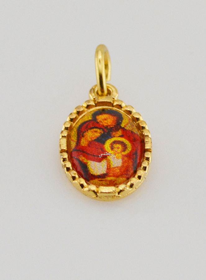 Medaglia Con Bordo 15 mm - Sacra Famiglia (pic 2)