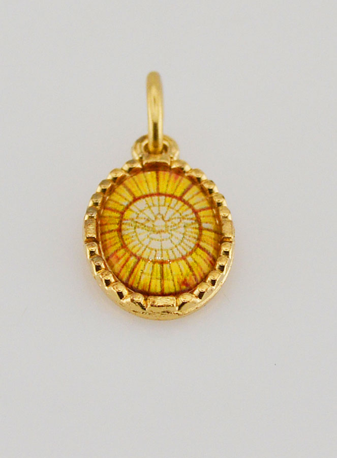 Medaglia Con Bordo 15 mm - Saint Esprit (pic 2)