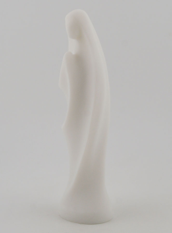 Statua Vergine Moderna in Alabastro - 12cm (pic 2)