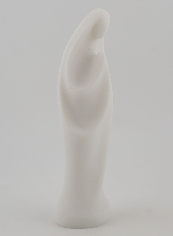 Statua Vergine Moderna in Alabastro - 12cm (pic 3)