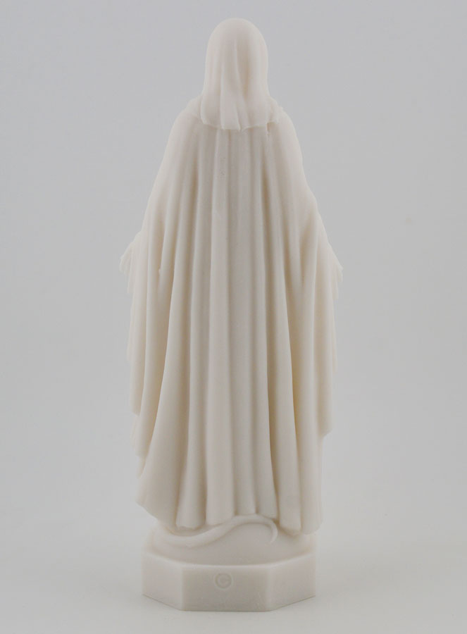 Statua Madonna Miracolosa Raggi Dorati - 17 cm (pic 4)
