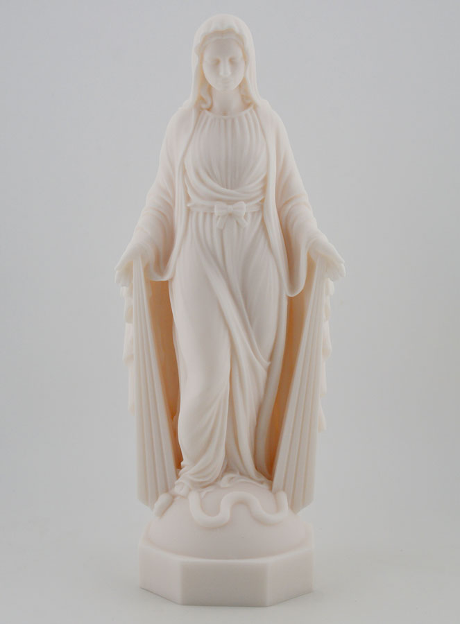 Statua Madonna Miracolosa con Raggi - 23 cm (pic 1)