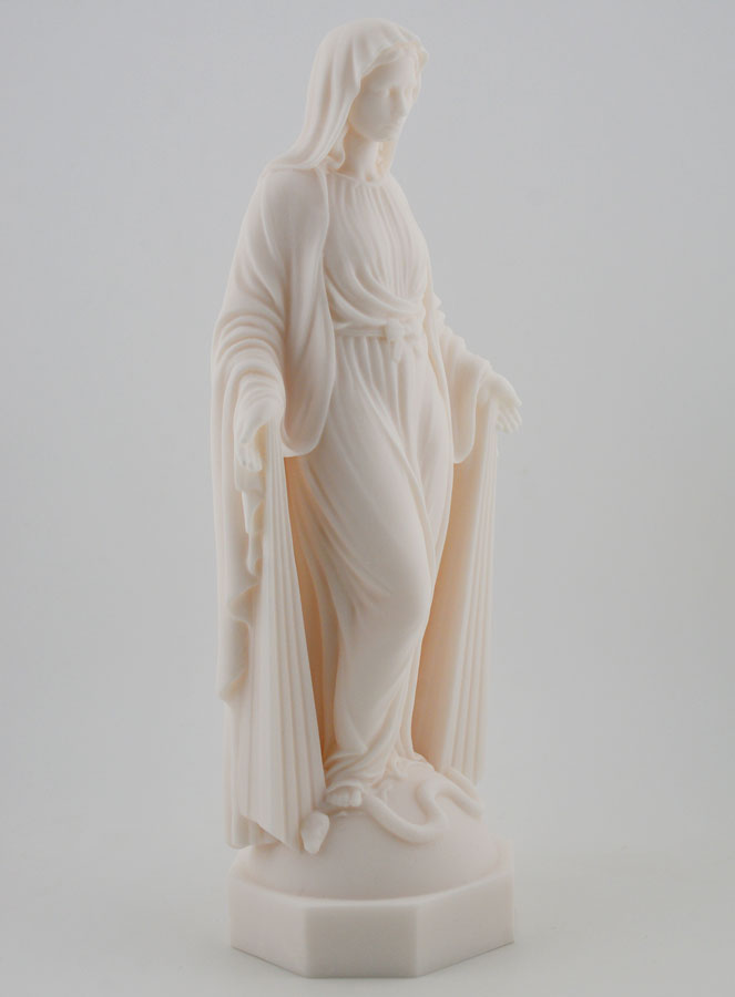 Statua Madonna Miracolosa con Raggi - 23 cm (pic 3)