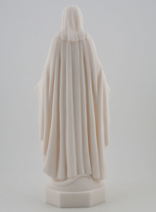 Statua Madonna Miracolosa con Raggi - 23 cm (pic 4)