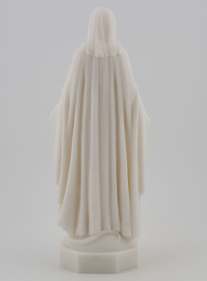 Statua Madonna Miracolosa con Raggi Dorati - 23 cm (pic 4)