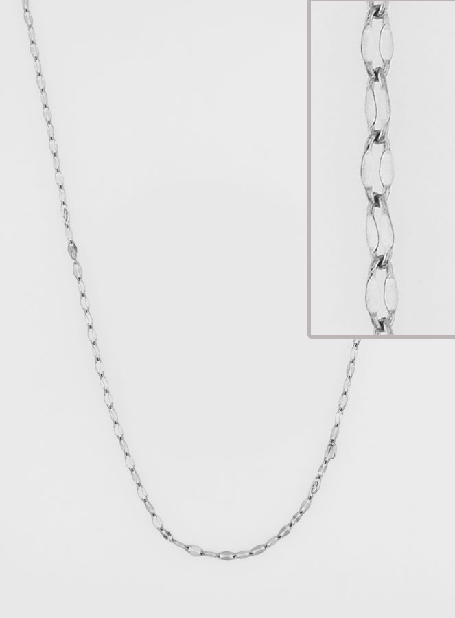 Catena Acciaio Inossidabile Maglia Fantasia - 60cm (pic 1)