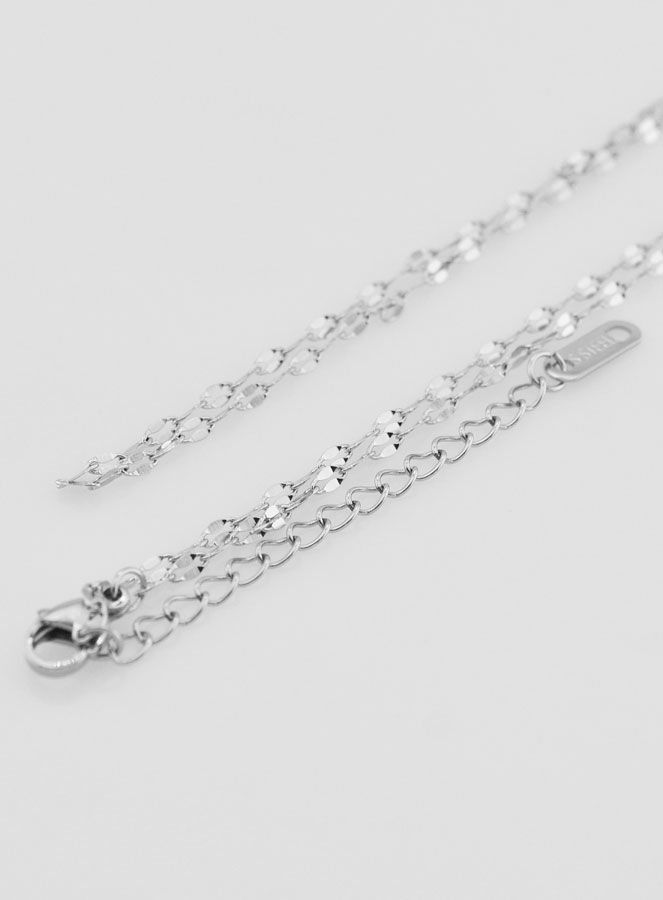 Catena Acciaio Inossidabile Maglia Fantasia - 60cm (pic 4)