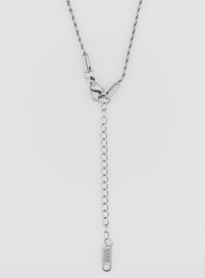 Catena Acciaio Inossidabile Maglia Ritorta - 50cm (pic 2)