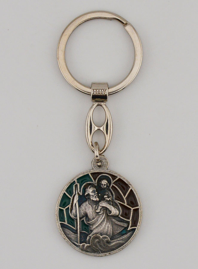 Portachiavi Smaltato San Cristoforo (pic 1)
