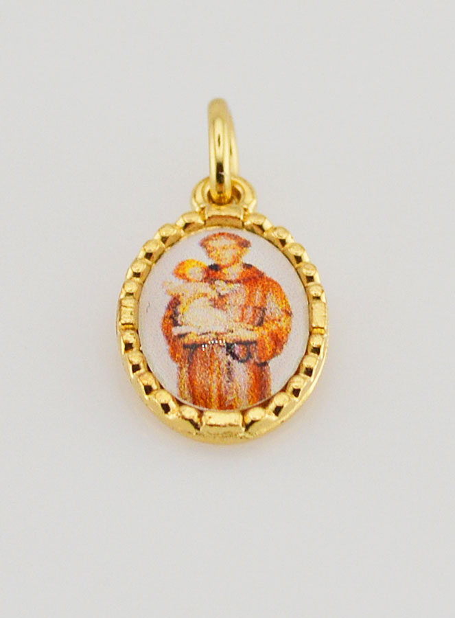 Medaglia Con Bordo 15 mm - Sant'Antonio (pic 2)