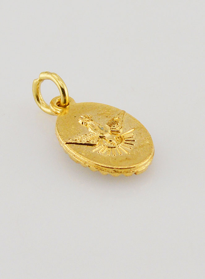 Medaglia Con Bordo 15 mm - Madonna di Fatima (pic 4)