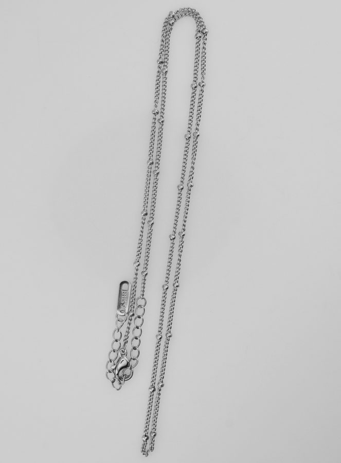 Catena Argentata Maglia Gourmette Fantasia - 50cm (pic 2)