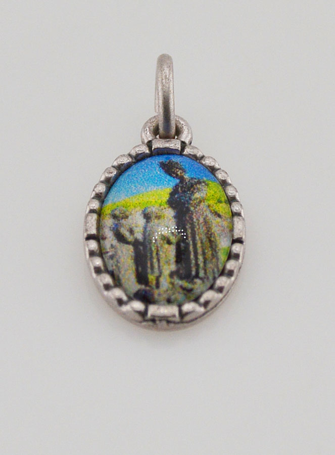 Medaglia Con Bordo 15 mm - Madonna di La Salette (pic 2)