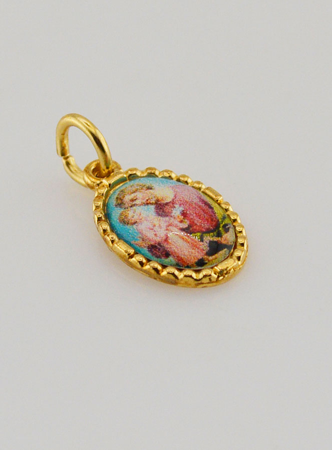 Medaglia Con Bordo 15 mm - San Giuseppe (pic 3)