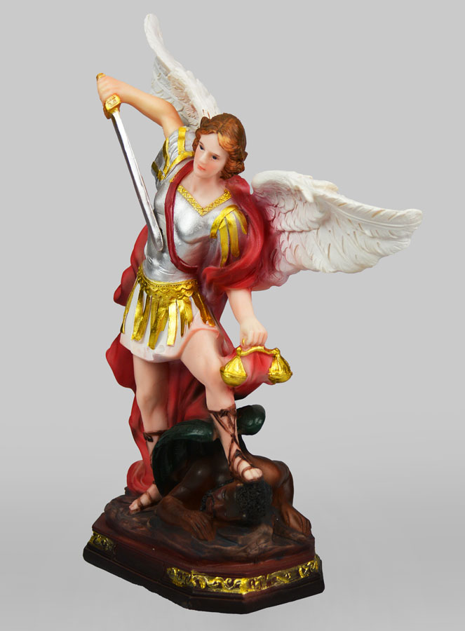 Statua San Michele Arcangelo - 30 cm (pic 2)