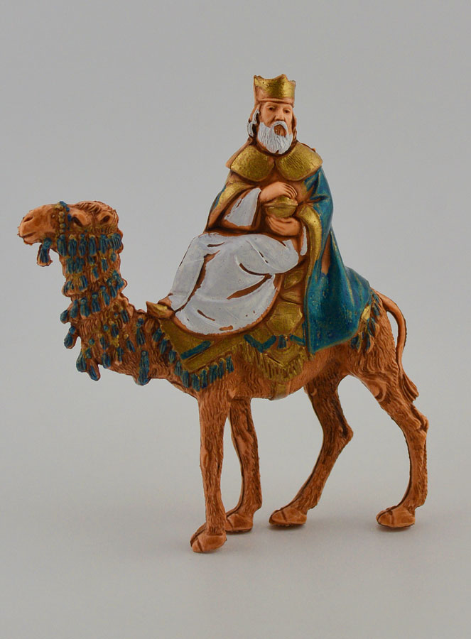 Statuine Santons Re Magi su Cammello - 6cm (pic 3)