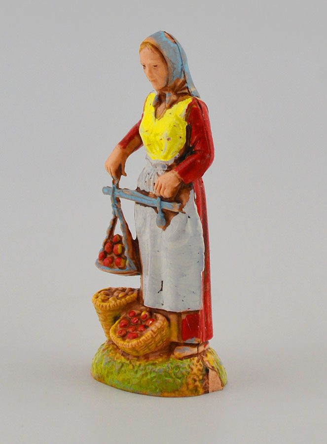Statuina Santon Fruttivendola - 6cm (pic 2)