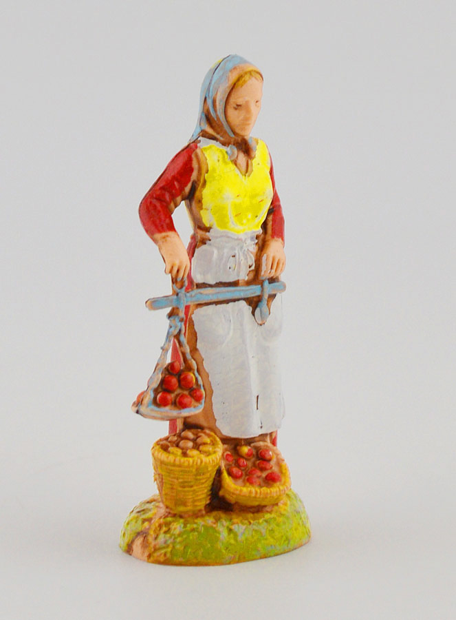 Statuina Santon Fruttivendola - 6cm (pic 3)