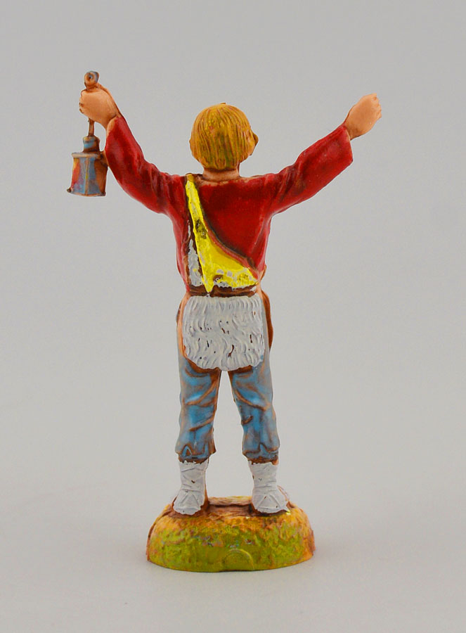 Statuina Santon Pastore con Lanterna - 6cm (pic 4)