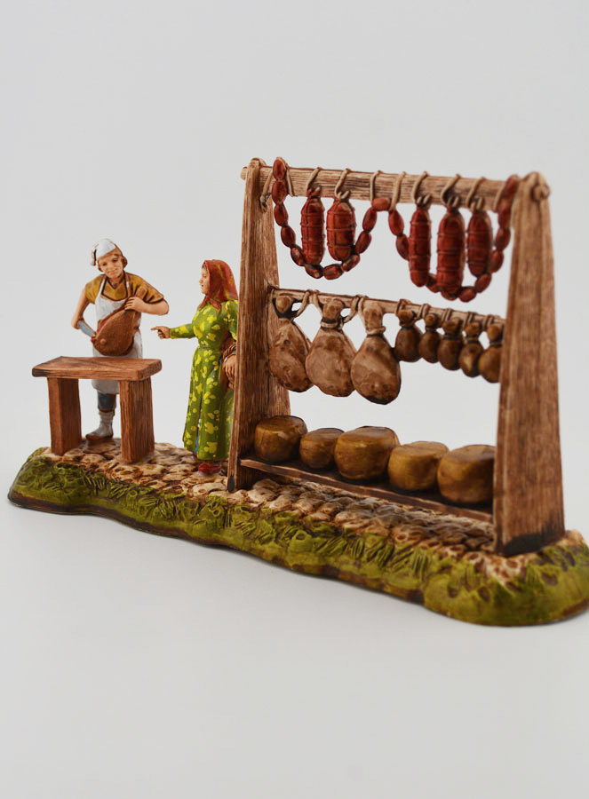 Statuina Santon Salumiere - 6cm (pic 2)