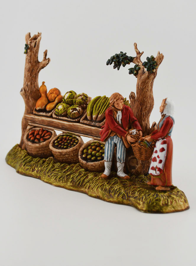Statuina Santon Fruttivendolo - 6cm (pic 3)