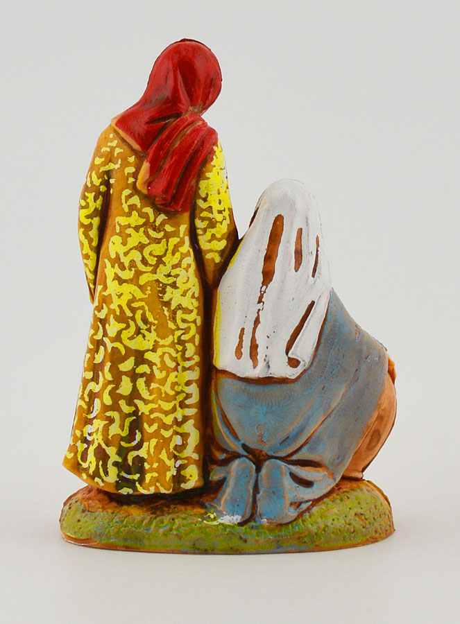 Santon Donne con Anfora e Biancheria - 6cm (pic 4)