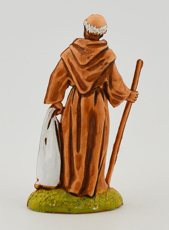 Statuina Santon Viandante con Bastone - 6cm (pic 4)