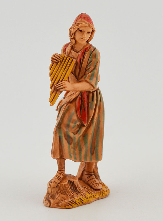 Statuina Santon Suonatore di Flauto di Pan - 6cm (pic 3)