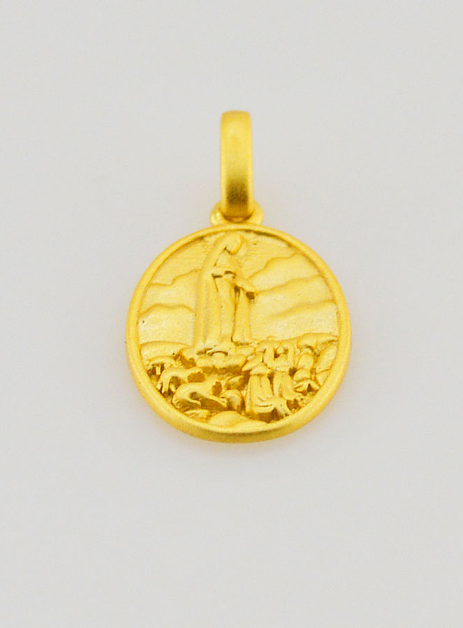 Medaglia Madonna di Fatima - 15 mm (pic 2)