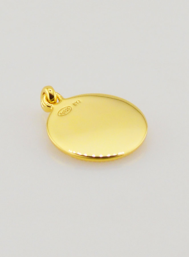 Medaglia Angelo Custode e Colomba - 12 mm (pic 4)