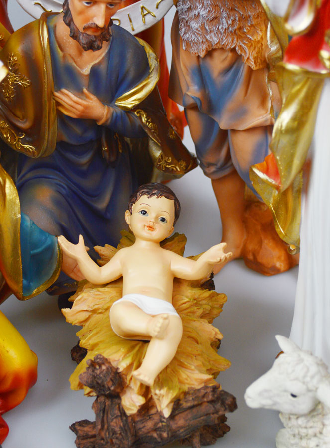 Grande Presepe di Natale Completo 11 Statue - 45 cm (pic 2)