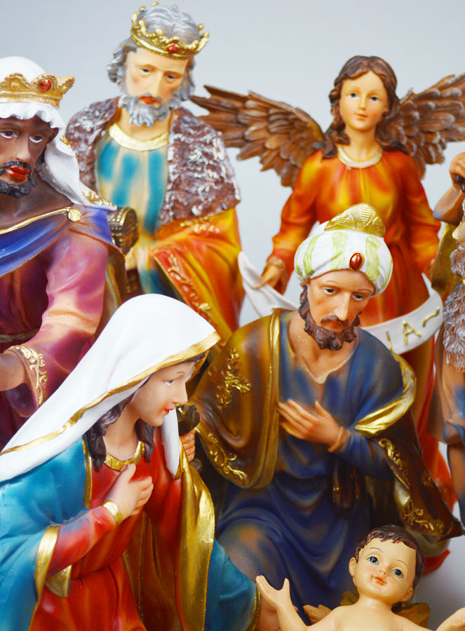 Grande Presepe di Natale Completo 11 Statue - 45 cm (pic 3)