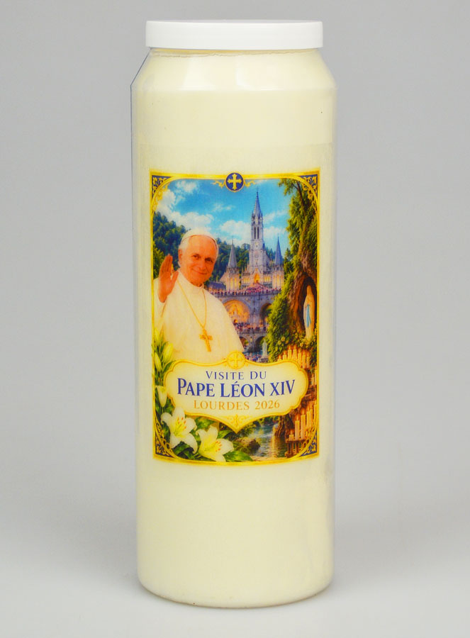Candela Novena Papa Leone XIV a Lourdes 2026 (pic 1)