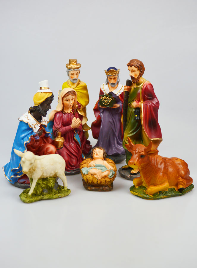 Presepe di Natale 8 Statuine - 20cm (pic 1)