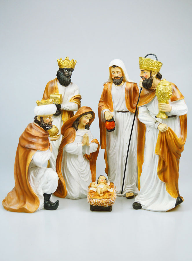 Presepe di Natale 6 Statuine - 33cm (pic 1)