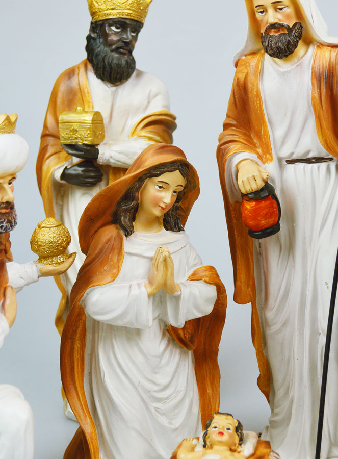 Presepe di Natale 6 Statuine - 33cm (pic 3)