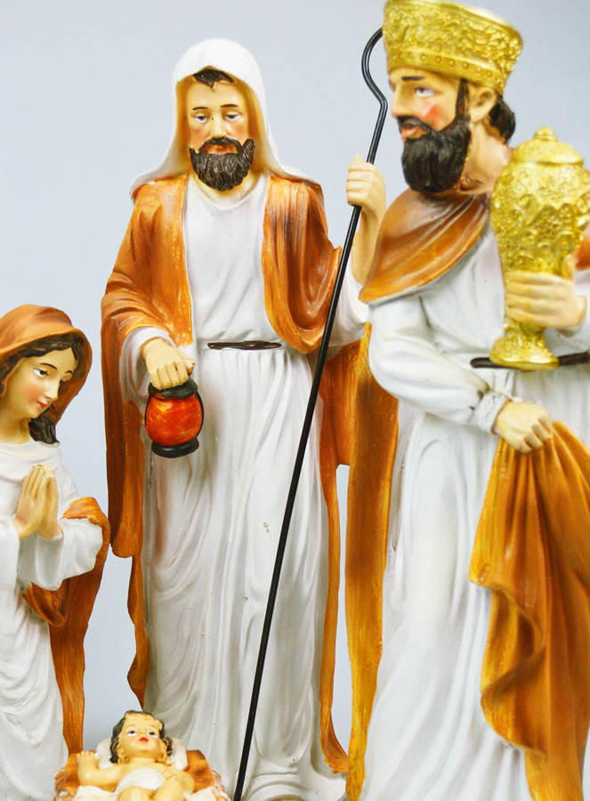 Presepe di Natale 6 Statuine - 33cm (pic 4)