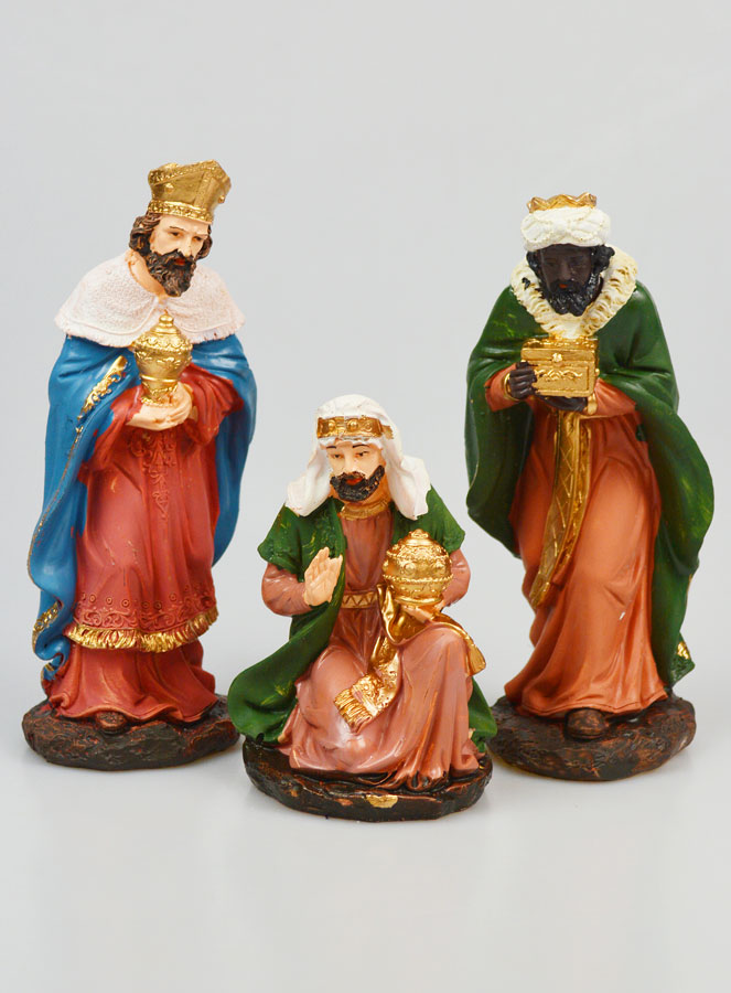 Statuine Presepe 3 Re Magi - 20cm (pic 1)