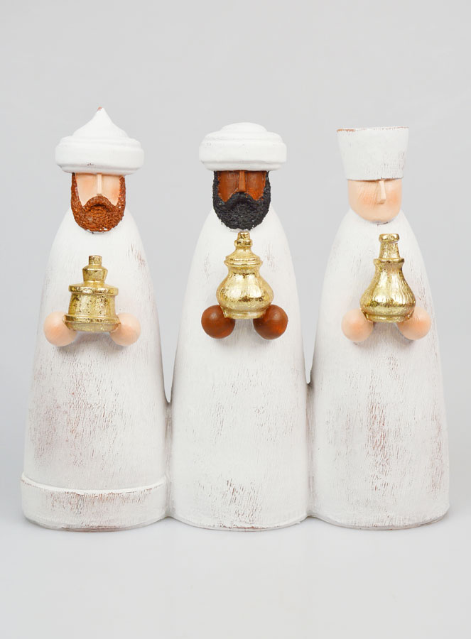 Statuine Presepe 3 Re Magi - 22cm (pic 1)