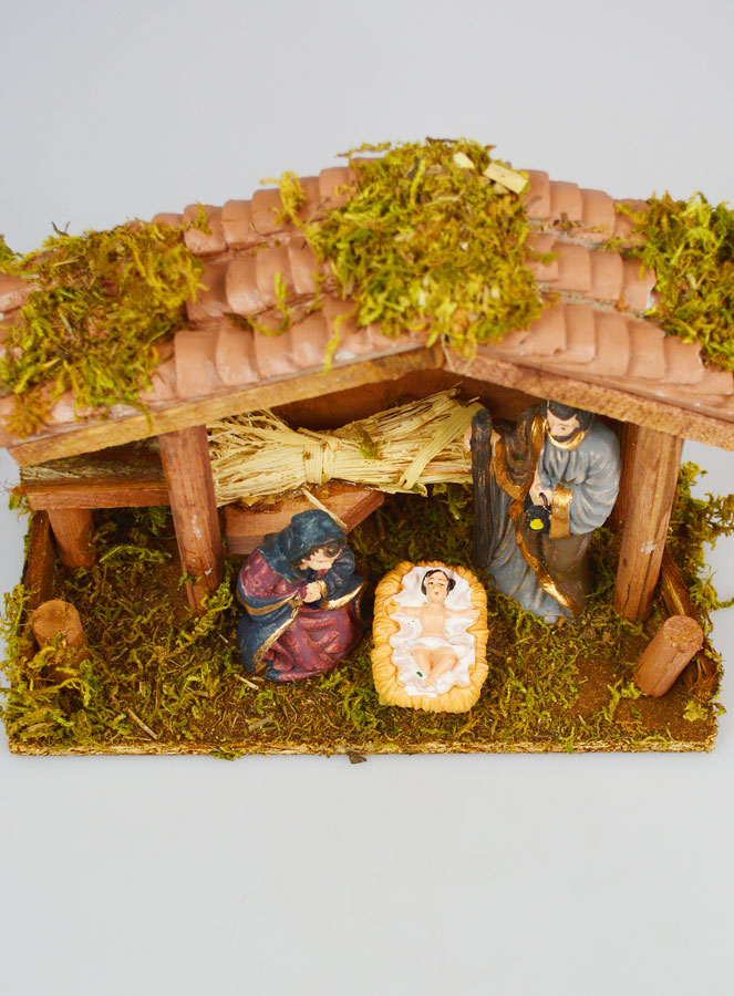 Presepe di Natale Natività Scena 3 Statuine - 15cm (pic 2)