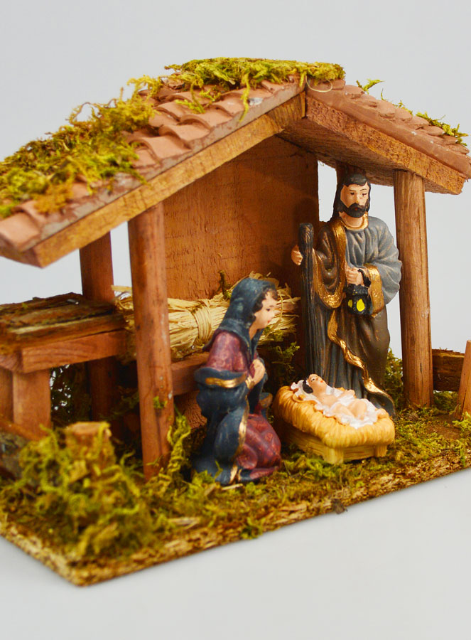 Presepe di Natale Natività Scena 3 Statuine - 15cm (pic 4)
