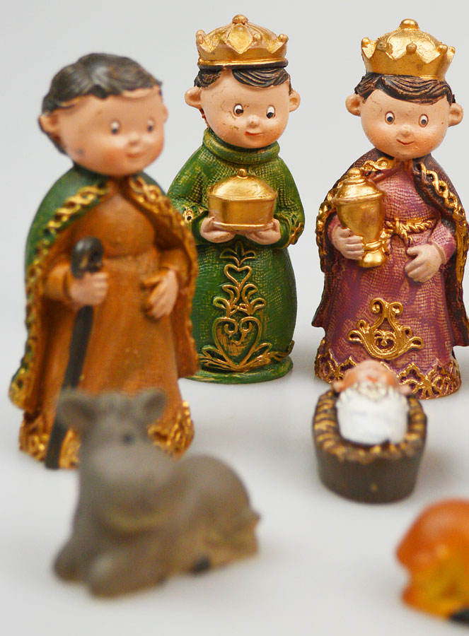 Presepe di Natale 8 Statuine - 8cm (pic 3)
