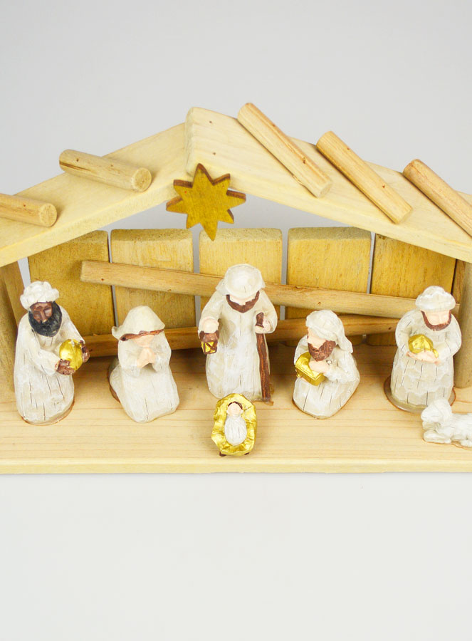 Presepe di Natale Scena 7 Statuine - 30cm (pic 2)