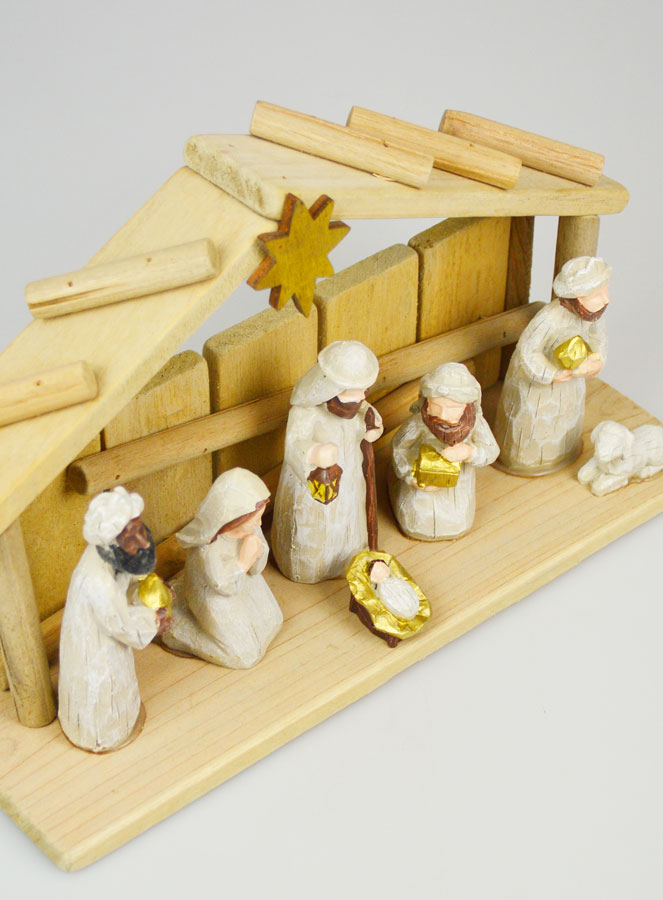 Presepe di Natale Scena 7 Statuine - 30cm (pic 3)