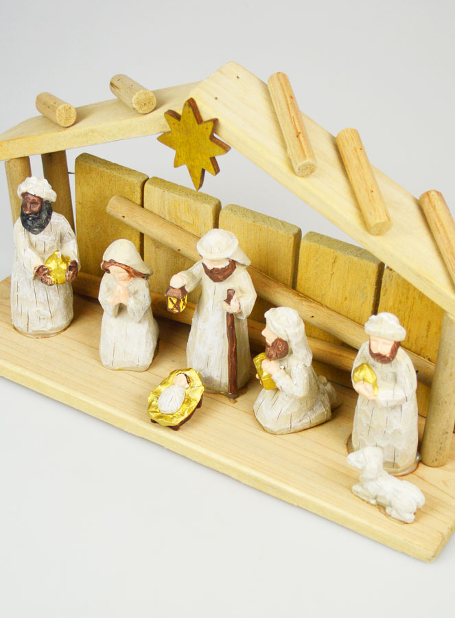 Presepe di Natale Scena 7 Statuine - 30cm (pic 4)