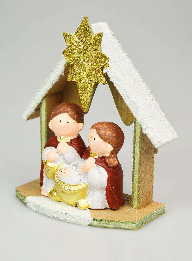 Presepe di Natale Natività in Gres - 15cm (pic 2)