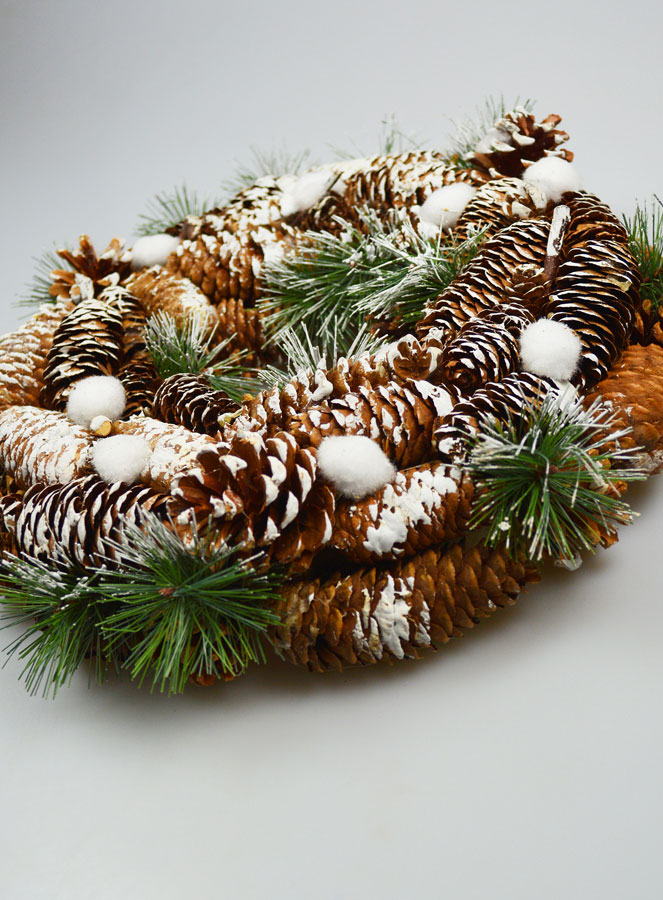 Ghirlanda di Natale da Appendere - 34cm (pic 4)