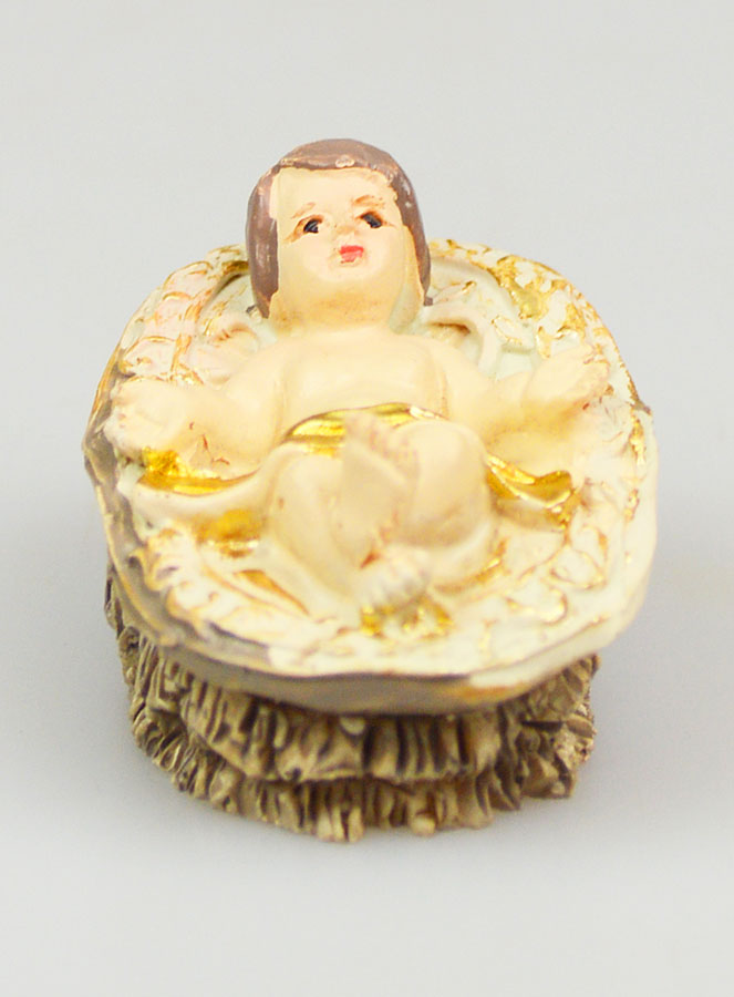 Statuina Presepe Gesù Bambino - 5cm (pic 2)